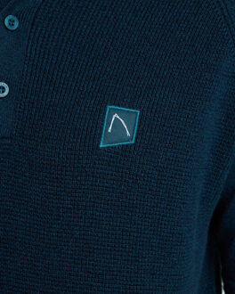 CHASIN' Polo 32180004 Blauw - L