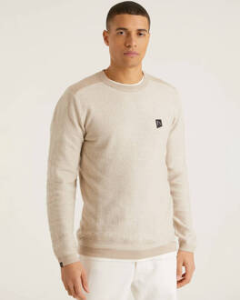 CHASIN' Pullover 3111337051 Taupe - L