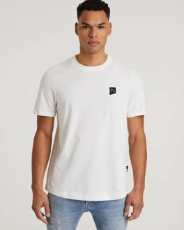 CHASIN' T-shirt korte mouw 52110011 - maat L Ecru