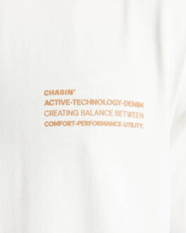 CHASIN' T-shirt korte mouw 52110035 Ecru