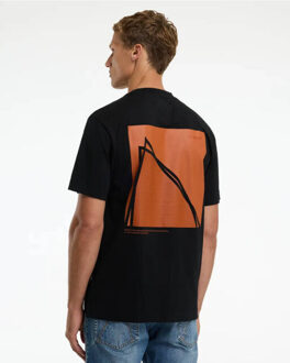 CHASIN' T-shirt korte mouw 52110061 - maat L Zwart