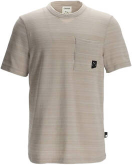 CHASIN' T-shirt korte mouw 5211356051 Taupe - L