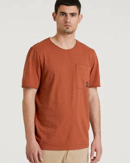 CHASIN' T-shirt korte mouw 5211357061 Bordeaux - S