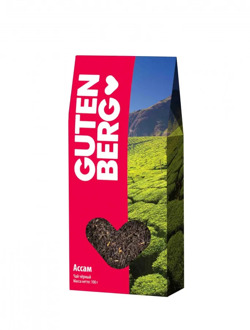 Чай Gutenberg чёрный индийский Ассам, 100 г