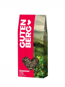 Чай Gutenberg чёрный индийский Дарджилинг 2-ой сбор, 100 г