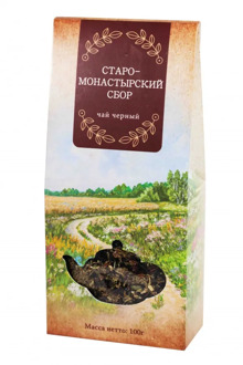 Чай Gutenberg чёрный "Старомонастырский сбор", уп. 100 г