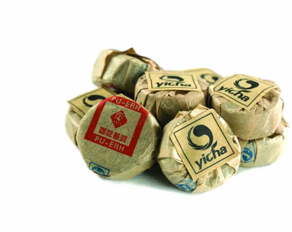 Чай Gutenberg китайский элитный шу пуэр прессованный с кофейным зерном то ча 500гр