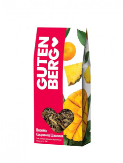 Чай Gutenberg зелёный ароматизированный "Восемь Сокровищ Шаолиня", 100 г