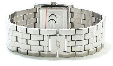 Chcc7120ls03mac Vierkante Horloge - maat Zilver