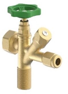 CHE Haakse-apparaataansluiting, blank, 1/2"ET x 3/4"ET x 3/8"ET x 10 mmQ - 98629138