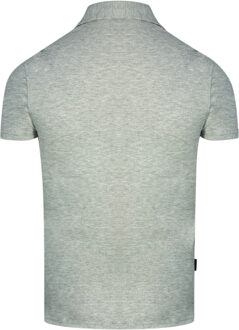 Check A Logo grijs poloshirt - maat