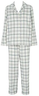 Check Flannel Pyjama Blauw,Roze,Versch.kleure/Patroon,Wit,Rood,Grijs - Small,Medium,Large,X-Large