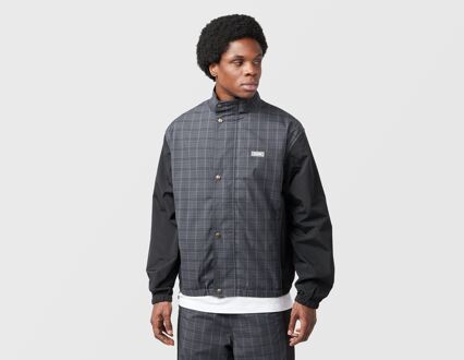 Check Track Jacket, grijs - S