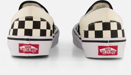 Checkerboard Classic Slip-On Sneaker - Black / Off White - Maat 37