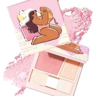 Cheek Blusher & Highlighter Palette 2.0 - 2 Colors #BH24 - 5.8g