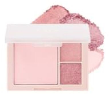 Cheek & Eye Multi-Use Palette Le Chat Botté Collection - 3 Colors #762 Pink Chat