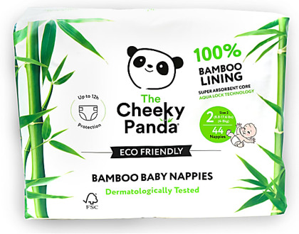Cheeky Panda Bamboe Baby Luiers Maat 2 3-8 kg