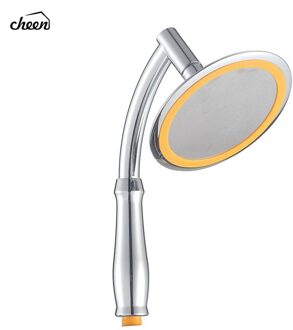 Cheen 6 "Inch Rvs ultradunne Douchekop Badkamer Douche Sproeiers Top Regendouche Waterbesparende douchekoppen