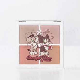 Cheerful Vibes Focus Shine Blush Brightening Palette 1 pc