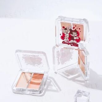 Cheerful Vibes Soft Light Beauty Two-Color Concealer Palette 1 pc