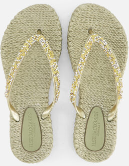 Cheerful03 Slippers - Dames - Goud - Maat 42