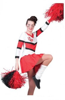 Cheerleader jurkje voor dames 36-38 (s/m)