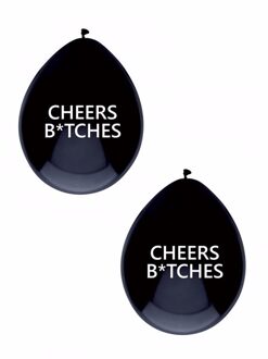 Cheers Bitches ballonnen 5x stuks