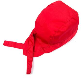 Chef Keuken Hoed Mannen Vrouwen Chef Ober Uniform Cap Koken Bakkerij Bbq Grill Restaurant Kok Werk Hoed Rood