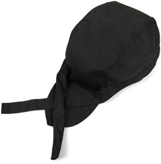 Chef Keuken Hoed Mannen Vrouwen Chef Ober Uniform Cap Koken Bakkerij Bbq Grill Restaurant Kok Werk Hoed zwart