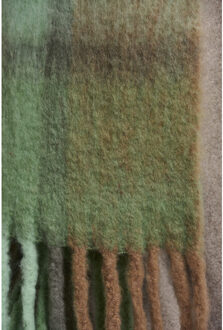chekered scarf rita.7002512 forest mix Veelkleurig - One size