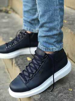 Chekic Heren Lederen Schoenen Fluwelen Schoenen Met Boot Blauw. Stijlvolle Alle Modellen Op Een Prijs. Op . 41