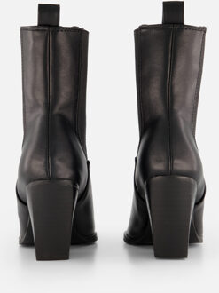 Chelsea boots met hak zwart Pu - 36,37,38,39