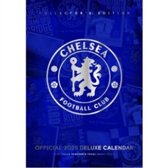 Chelsea Fc A3 Deluxe Calendar 2025