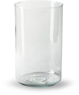 Chelsea - helder transparant glas - cilinder vaas - 12,5 x 20 cm