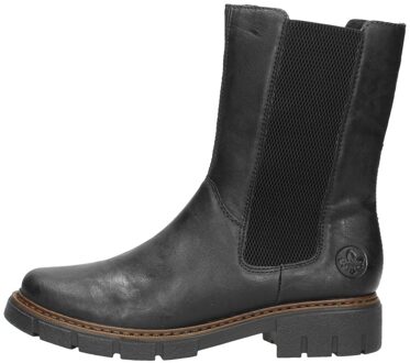 Chelseaboot Dames Zwart