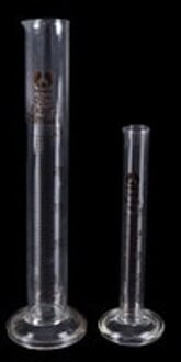 Chemie Laboratorium Meten 10 Ml Laboratorium Cilinder Afgestudeerd Glazen Meten Cilinder