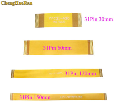 ChengHaoRan 1pcs Forward Direction 31 Pin FFC FPC Flexible Flat Cable Pitch 0.3mm Same Direction length 28mm-150mm