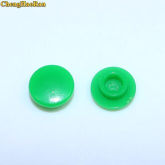 ChengHaoRan 30 Pcs A29 Micro Tactile Drukknop Cap Momentary Tact Cap fit 6*6 Switchs 6 x 6mm 6 kleur groen