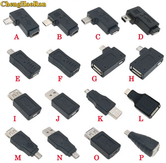 ChengHaoRan Micro/Mini USB or USB 2.0 Male Female Printer usb Plug jack Power Connector Charging Adapter for Phone MP5 ect