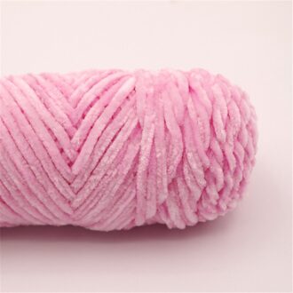 Chenille Garen Threads Breien Chenille Breien Garen Zachte Draad Ambachten Naaibenodigdheden 1 Roll Fluwelen Garen Haak Roze