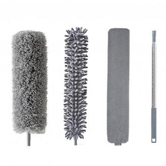 Chenille Microfiber Intrekbare Cleaning Plumeau Met Extension Pole D