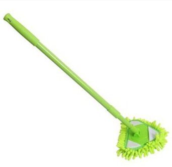 Chenille Mop Wassen Mop Stof Borstel Thuis Schoon Gereedschap Mini Mop Mini Platte Lui Mop Muur Huishoudelijke Borstel groen