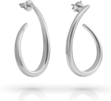 'Cherry' Dames 925 Sterling Zilveren Oorbellen - Zilver ZO-7551