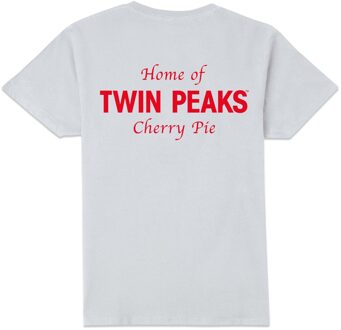 Cherry Pie Unisex T-Shirt - White - 4XL Wit