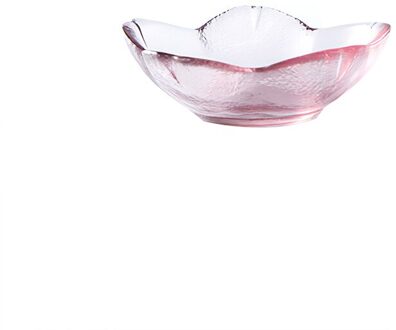 Cherry Saus Schotel Glas Kleine Plaat Japanse Stijl Hamer Hoofd Patroon Cherry Blossom Glas Saus Schotel Kleine Schotel Azijn schotel