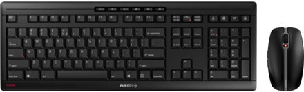 CHERRY Stream Desktop toetsenbord RF Draadloos QWERTY Amerikaans Engels Zwart