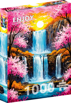 Cherry Waterfall Puzzel (1000 stukjes)
