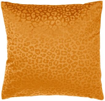 CHESSY - Kussenhoes met dierenprint 45x45 cm Golden Glow - geel