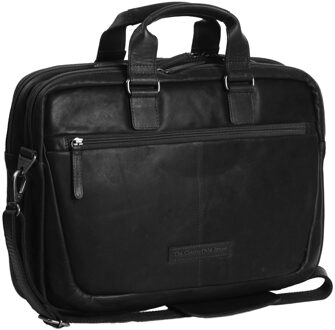Chesterfield "Chesterfield Samual Business Schoudertas 15"" Black" Zwart