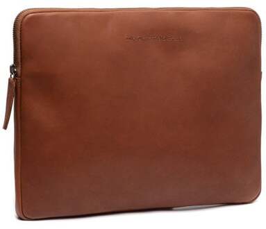 Chesterfield Clinton - Lederen Laptop Sleeve - 14 inch - Cognac Bruin